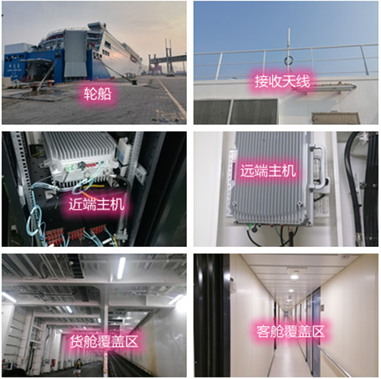  普兰店海上游轮轮船渔船覆盖案例